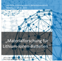 Materialforschung für Lithium Ionen Batterien in Muenchen 8.Batteriestammtisch 200x200