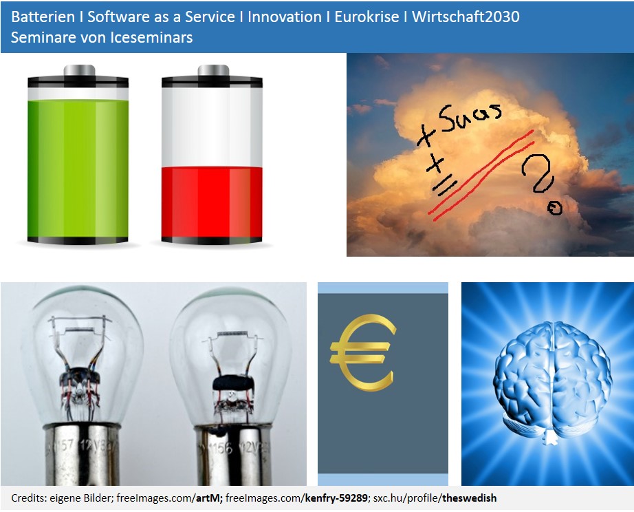Seminare 2016 Innovation Batterien Eurokrise Software as a Service Iceseminars