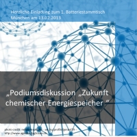 1.Runde - Podiumsdiskussion „Zukunft chemischer Energiespeicher“