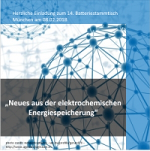 14. Runde - Neues aus der elektrochemischen Energiespeicherung